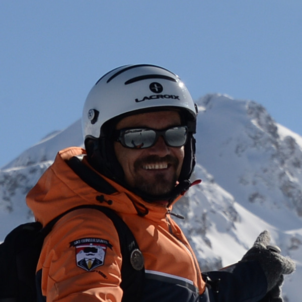 Moniteur de ski Eric Beauquenne