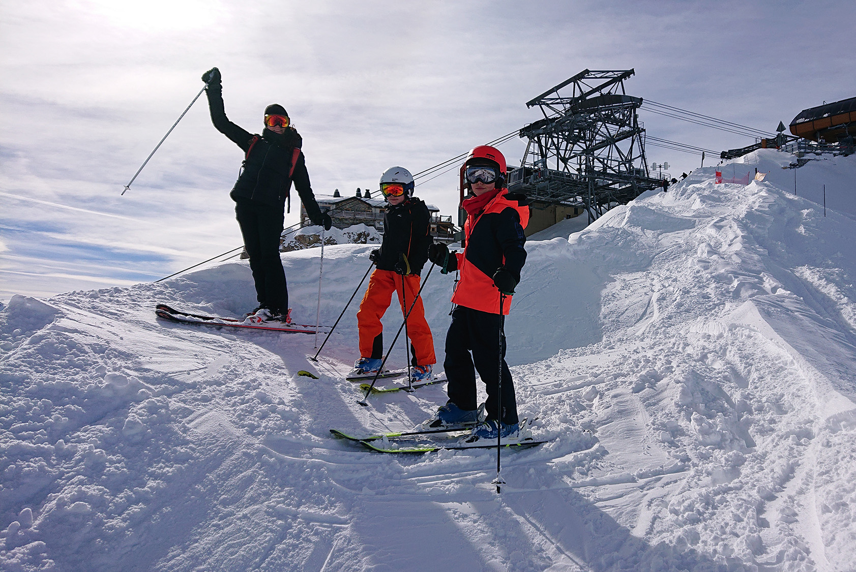 Encadrement ski