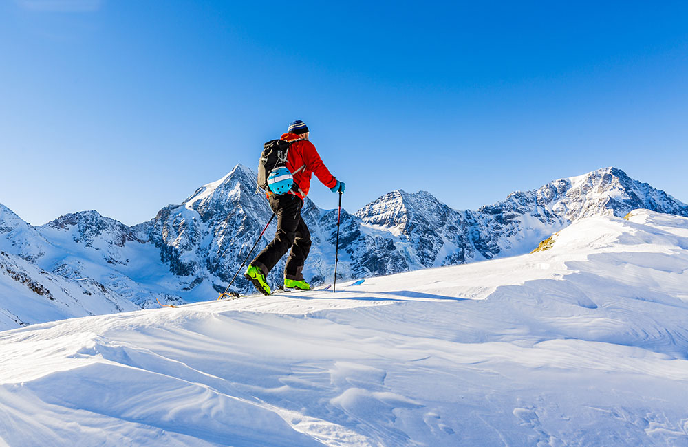 ski touring courchevel