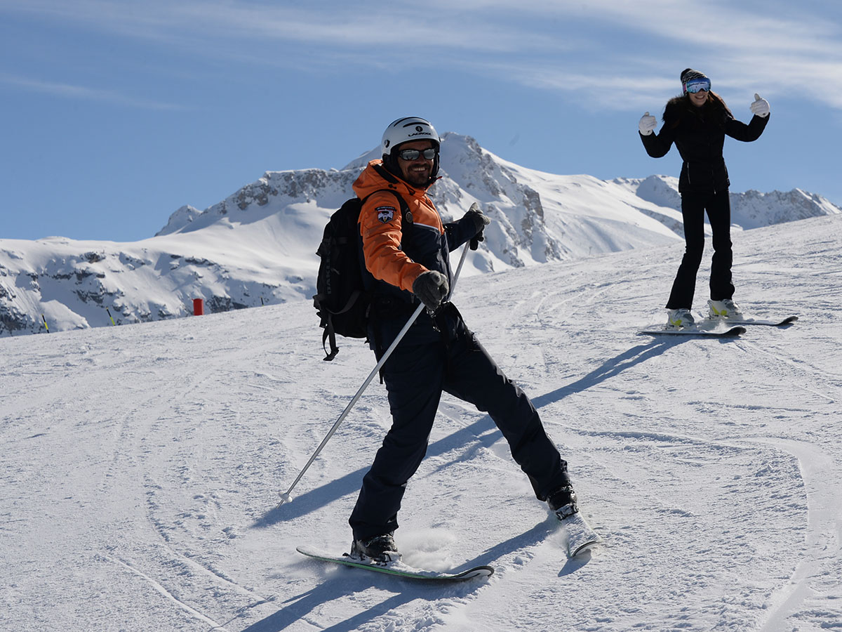 Moniteur de ski Eric Beauquenne