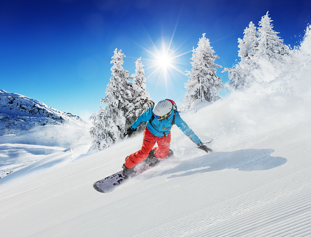 Snowboard Courchevel
